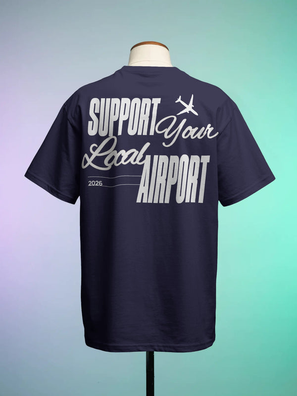 Support Your Local Airport Heritage Tee