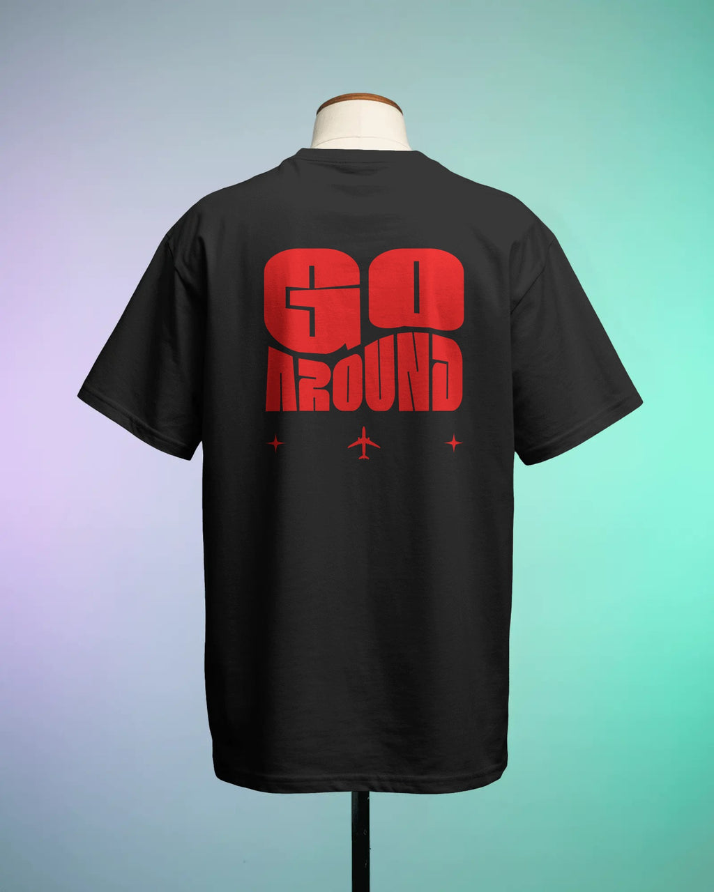 "Go Around" Heavy Graphic Tee