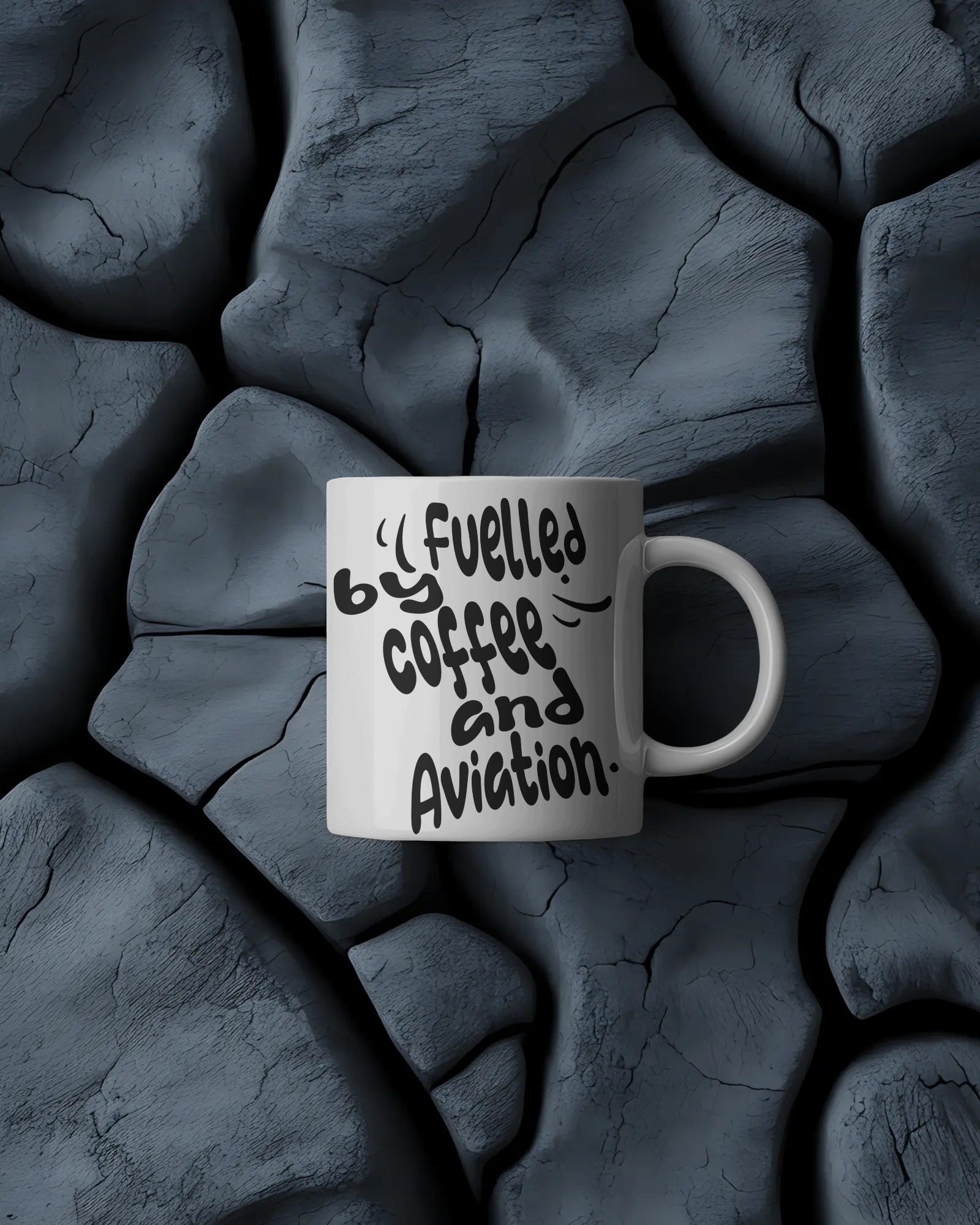 Fuelled by Coffee & Aviation Mug