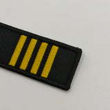 "Captain" Epaulette Flight Tag