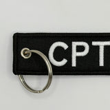 "Captain" Epaulette Flight Tag