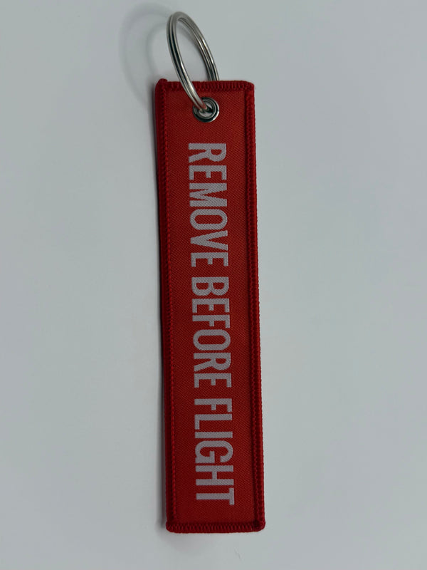 "Remove Before Flight" Flight Tag