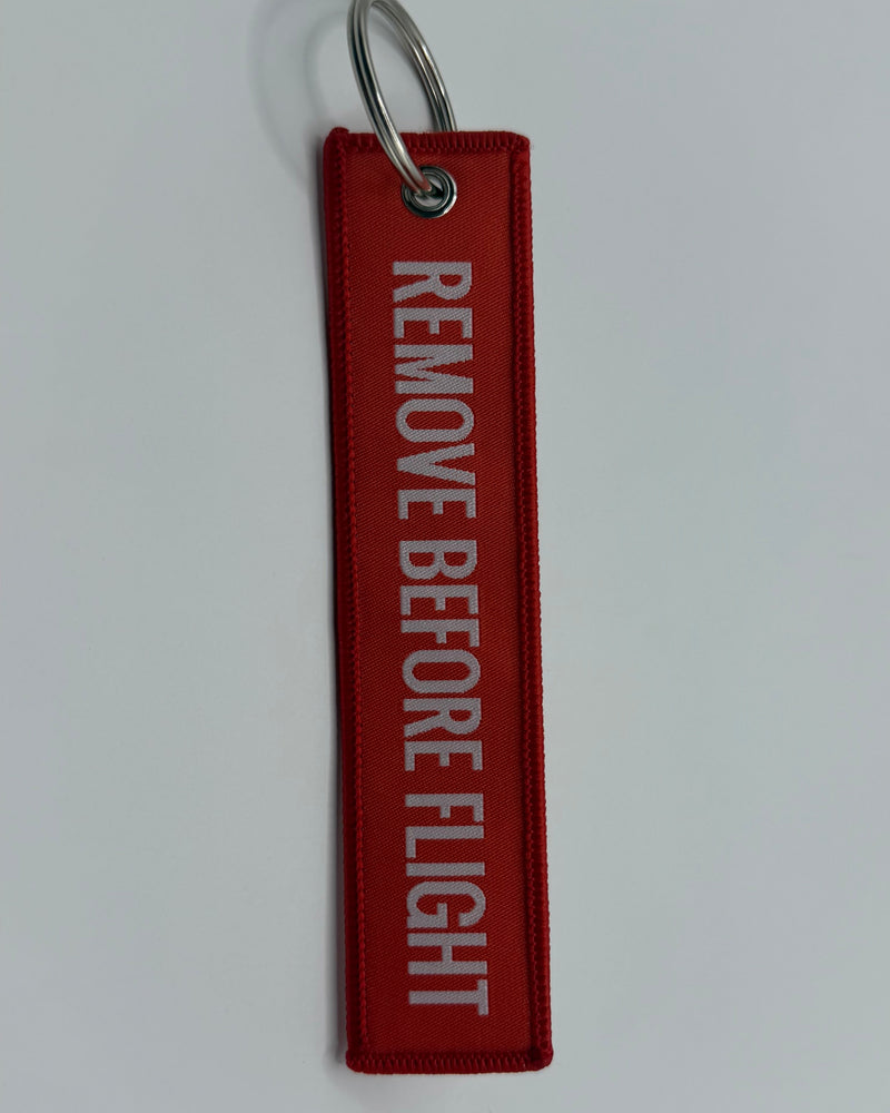 "Remove Before Flight" Flight Tag