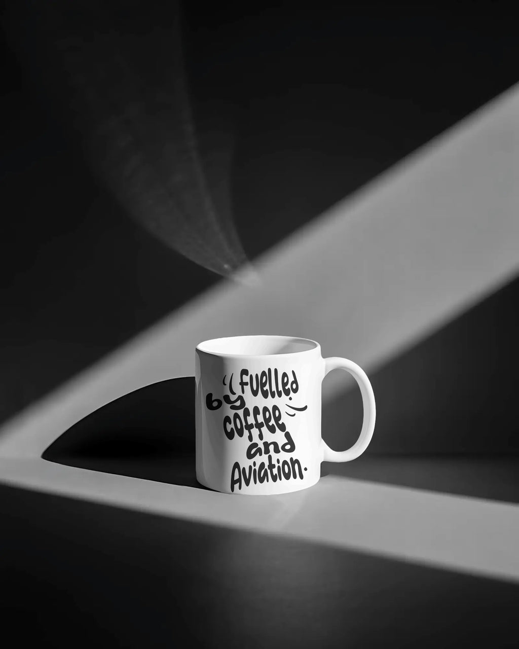 Fuelled by Coffee & Aviation Mug