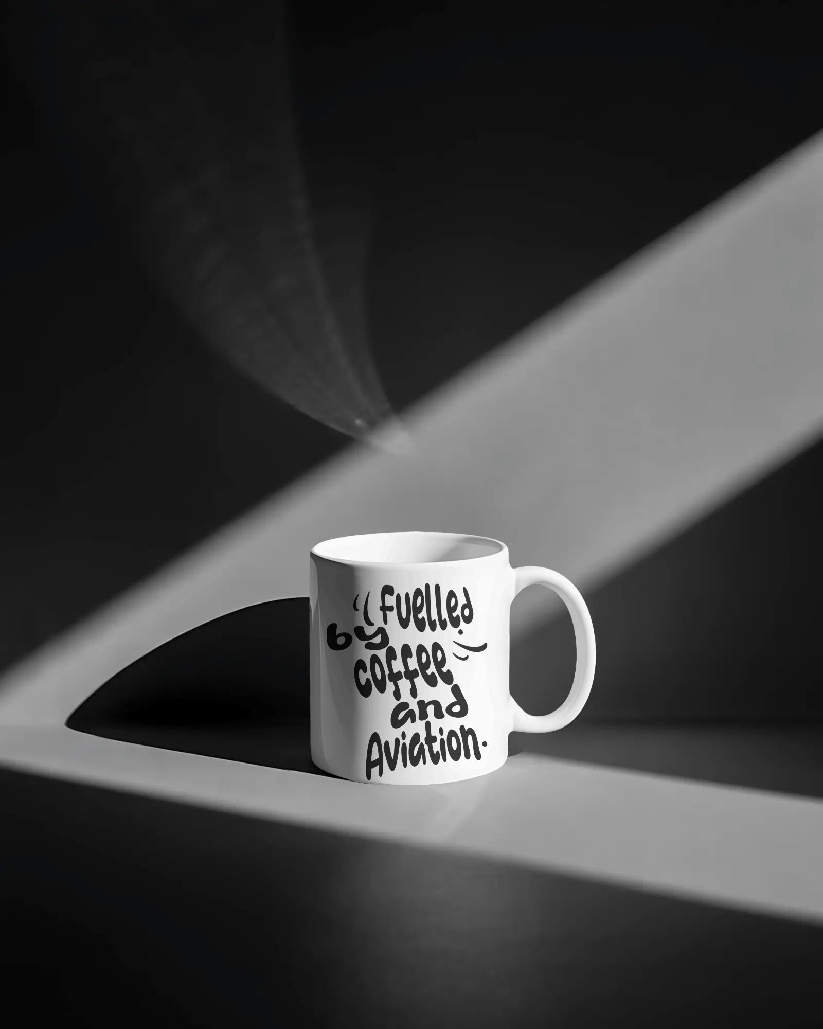 Fuelled by Coffee & Aviation Mug